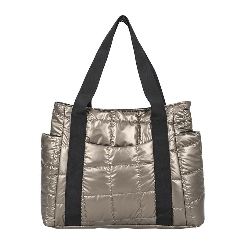 Luxury Design Lattice Totes Women s 2021 New Winter Down Cotton Jacket Bags Brand Shoulder Bag Female Shopping Handbag and Purse
Luxury Design Lattice Totes Women s 2021 New Winter Down Cotton Jacket Bags Brand Shoulder Bag Female Shopping Handbag and Purse