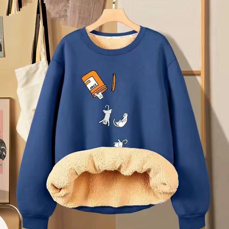 Светр унісекс з овечої шкіри - осінь/зима вільного крою, плюшева тепла повсякденна куртка M синій
Светр унісекс з овечої шкіри - осінь/зима вільного крою, плюшева тепла повсякденна куртка M синій