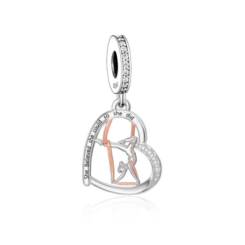 Браслет-ланцюжок з срібла 925 проби Fit Original Pan Charms Для танцю йоги Pole Dance гімнастки Будь сильною сама Виготовлення намистин Берлока
Браслет-ланцюжок з срібла 925 проби Fit Original Pan Charms Для танцю йоги Pole Dance гімнастки Будь сильною сама Виготовлення намистин Берлока