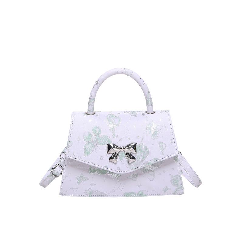 Сумочка з невеликою текстурою та свіжим принтом метеликів літня нова літня сумка в стилі 2024 р. сумка через плече для приміських поїздок зелений
Сумочка з невеликою текстурою та свіжим принтом метеликів літня нова літня сумка в стилі 2024 р. сумка через плече для приміських поїздок зелений