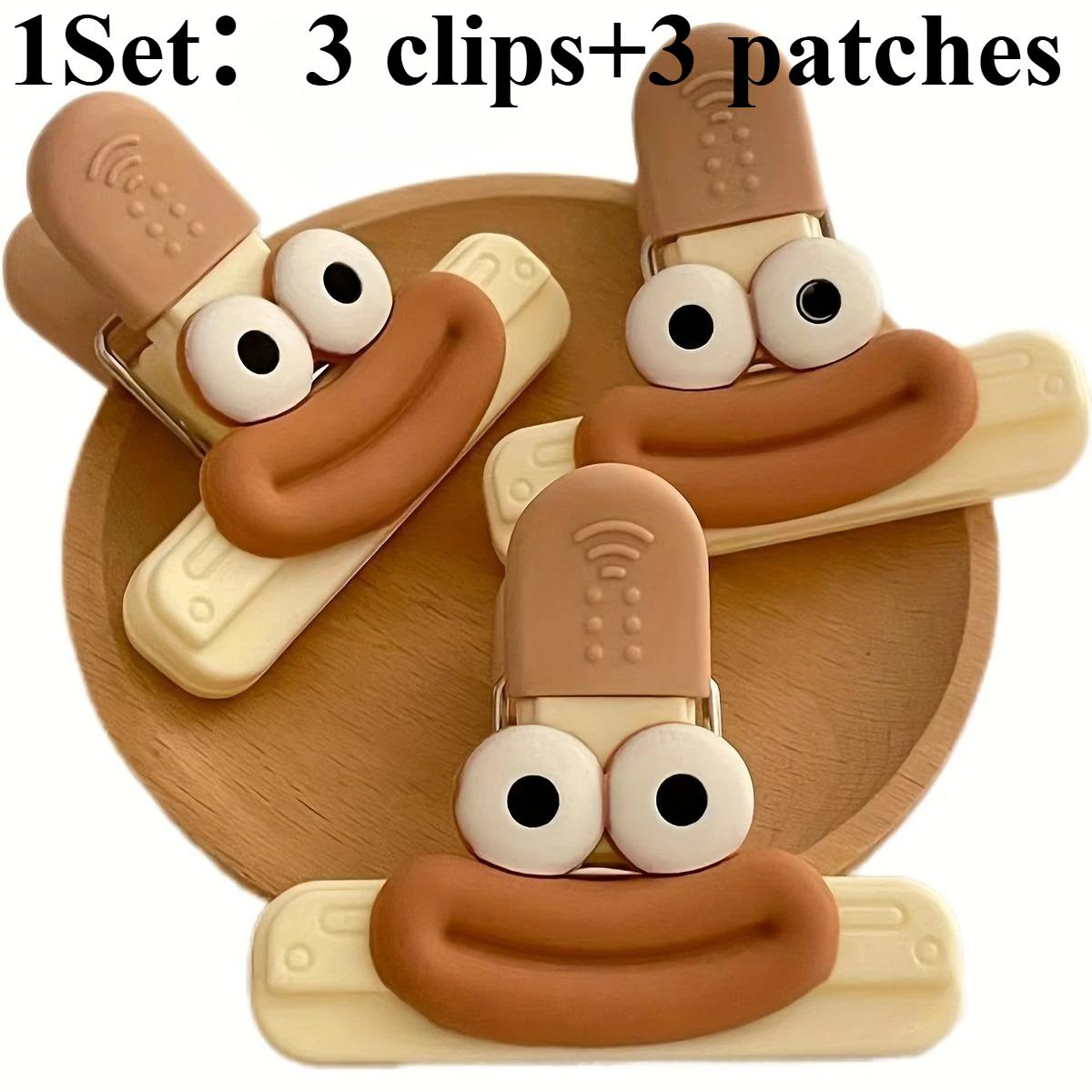 1Set/6PCS Face Bag Sealing Clip Food Snack Clip Kitchen Tools Decorative Small Clip Refrigerator Plastic Food Bag Storage
1Set/6PCS Face Bag Sealing Clip Food Snack Clip Kitchen Tools Decorative Small Clip Refrigerator Plastic Food Bag Storage