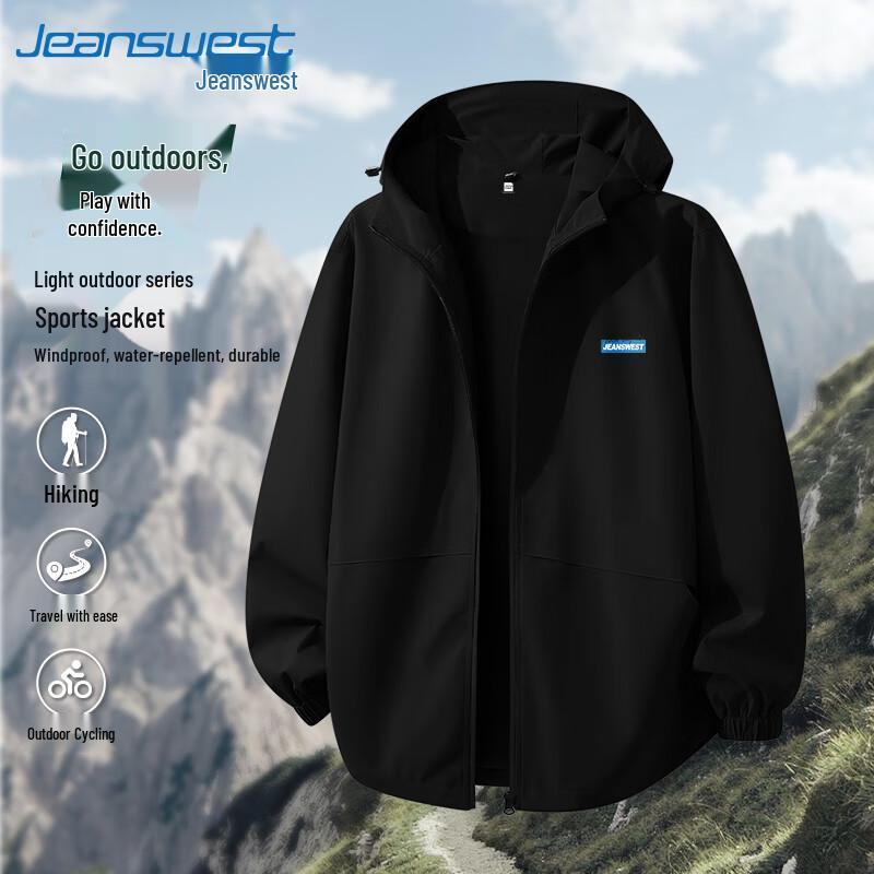 Jeanswest Men s Windproof Water-Repellent Hooded Jacket 3XL
Jeanswest Men s Windproof Water-Repellent Hooded Jacket 3XL