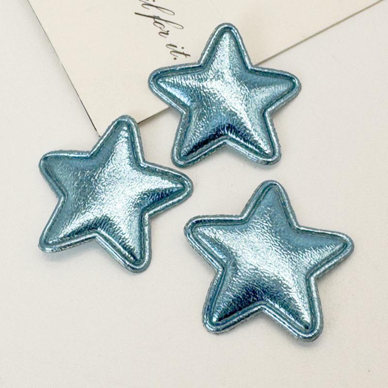 Декоративные аксессуары в виде звезд из ПУ блестящие 2,5 см для детских заколок, шапок и одежды синий
Декоративные аксессуары в виде звезд из ПУ блестящие 2,5 см для детских заколок, шапок и одежды синий