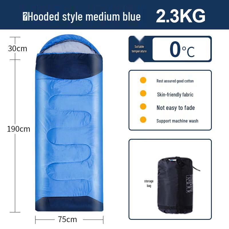 OEING Adult Outdoor Sleeping Bag 190+30x75 cm
OEING Adult Outdoor Sleeping Bag 190+30x75 cm