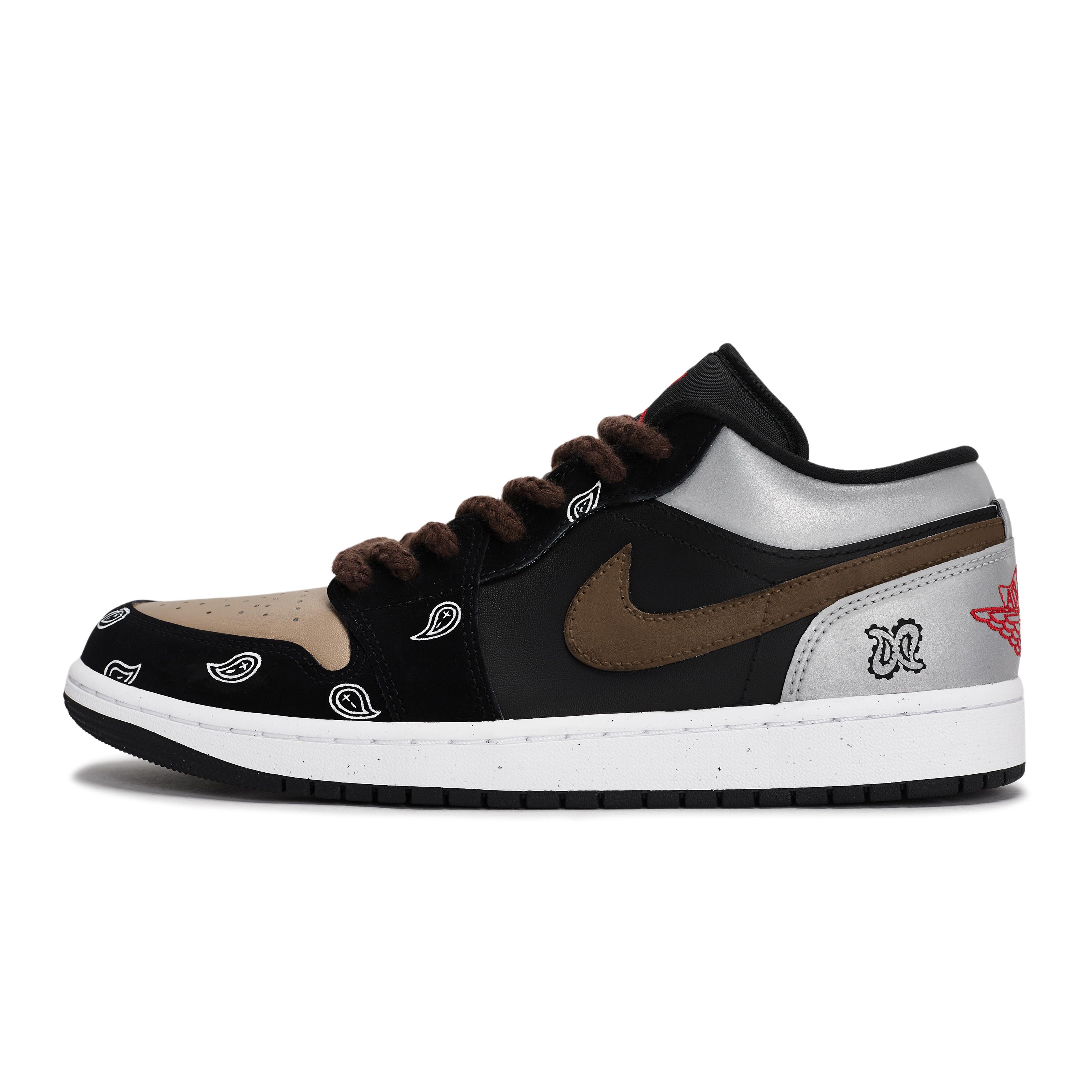 Jordan Air Jordan 1 Vintage Basketball Shoes Men s Low Top Black/White/Gray/Silver HF3148-106(Team1189-) 44
Jordan Air Jordan 1 Vintage Basketball Shoes Men s Low Top Black/White/Gray/Silver HF3148-106(Team1189-) 44