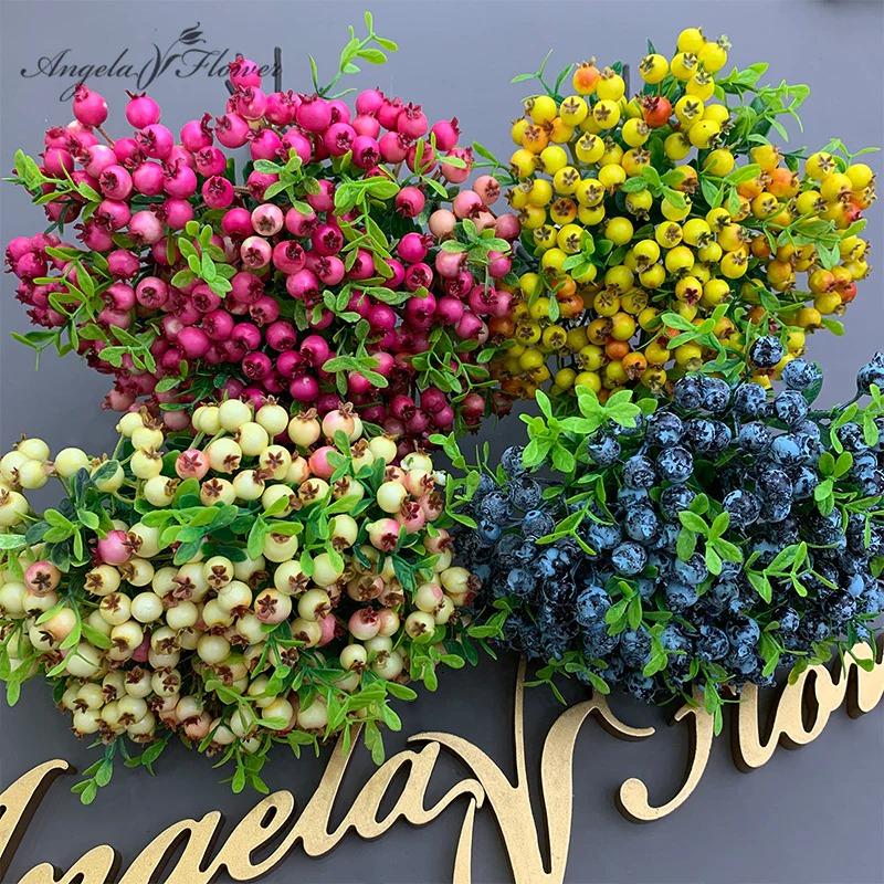 1PC Christmas Berry Simulation Fake Flowers Wedding Floral Arrangement Accessories Home Table Decor A5103
1PC Christmas Berry Simulation Fake Flowers Wedding Floral Arrangement Accessories Home Table Decor A5103