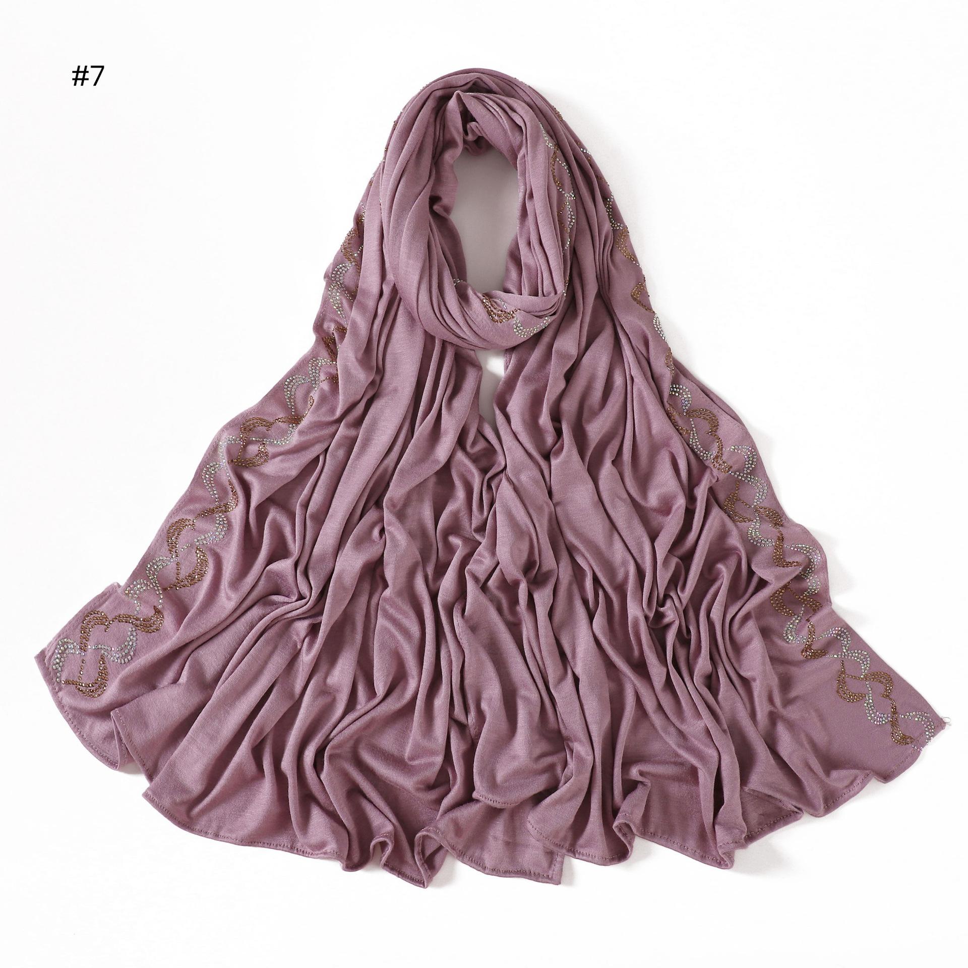 New Rhinestone Hijab for Women Gold Silver Diamond Muslim Headscarf Soft Breathable Jersey Wrap Eid Ramadan Fashion Accessories 70x170cm
New Rhinestone Hijab for Women Gold Silver Diamond Muslim Headscarf Soft Breathable Jersey Wrap Eid Ramadan Fashion Accessories 70x170cm