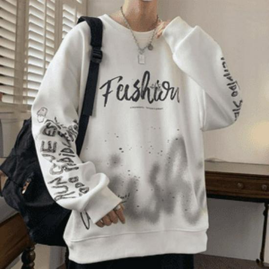 Men s Trendy Hong Kong Style Loose-Fit Hoodie - Plus Size, Round Neck, Long Sleeve, Versatile Spring/Autumn Design L: 105-120 jin білий
Men s Trendy Hong Kong Style Loose-Fit Hoodie - Plus Size, Round Neck, Long Sleeve, Versatile Spring/Autumn Design L: 105-120 jin білий