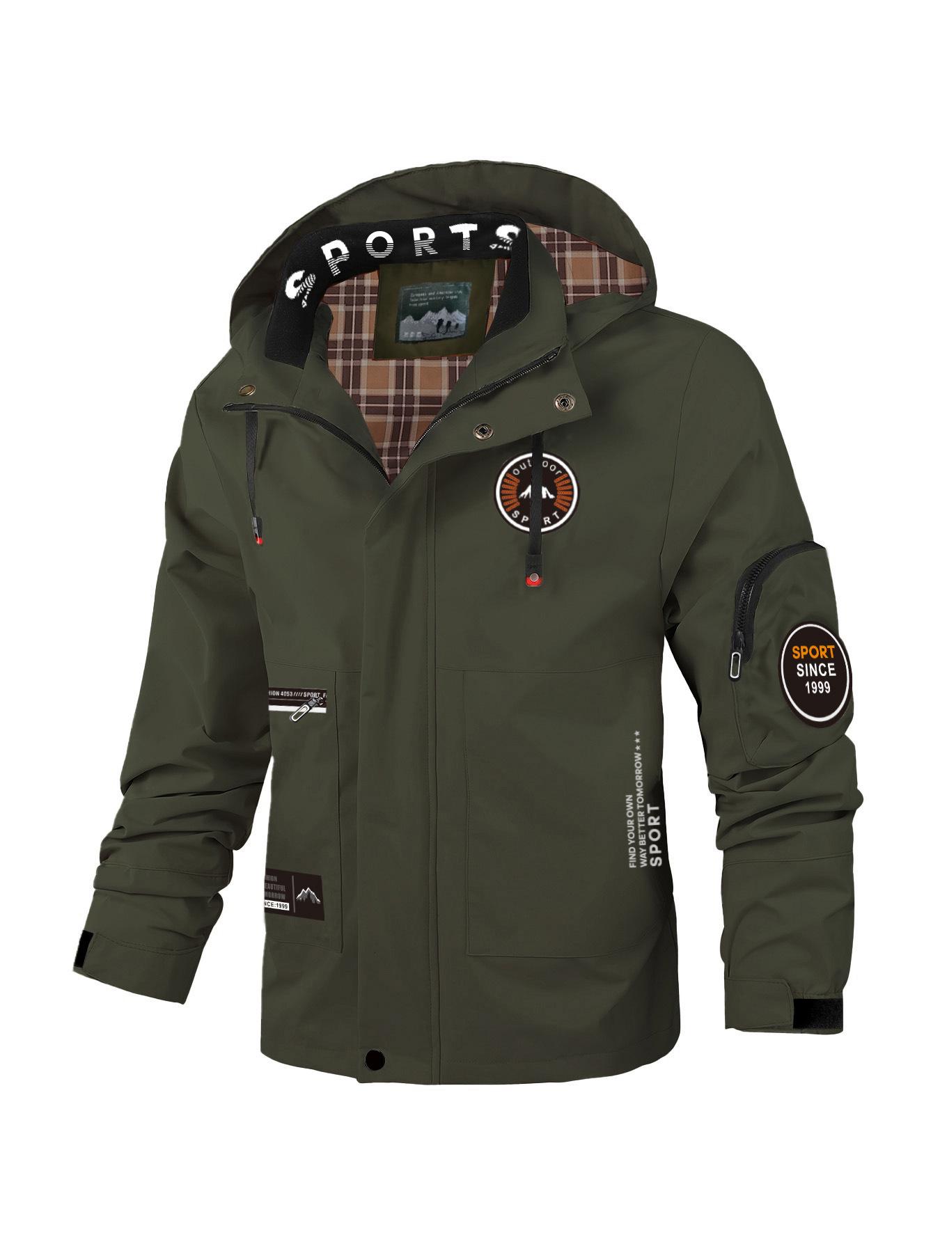 European Cross-Border Men s Windproof Hooded Jacket: Spring & Autumn Lightweight Multi-Pocket Workwear Trend Medium
European Cross-Border Men s Windproof Hooded Jacket: Spring & Autumn Lightweight Multi-Pocket Workwear Trend Medium