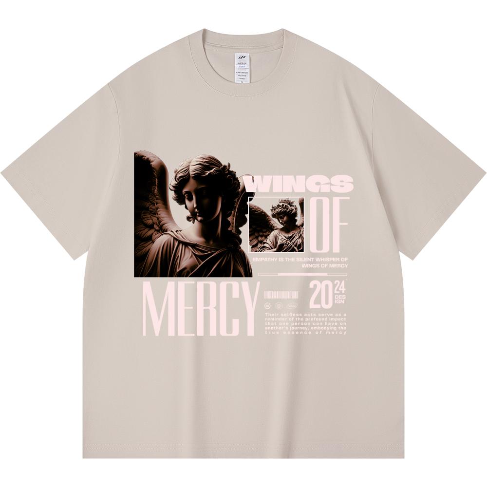 230GSM 100% Cotton T-Shirt Wings Of Mercy Print Tees Funny Harajuku Style Combed Cotton Tshirt XS абрикосовый
230GSM 100% Cotton T-Shirt Wings Of Mercy Print Tees Funny Harajuku Style Combed Cotton Tshirt XS абрикосовый