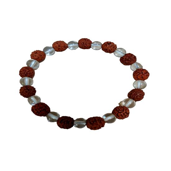 @ Indian Traditional Crystal Rudraksha Bracelet For Unisex
@ Indian Traditional Crystal Rudraksha Bracelet For Unisex