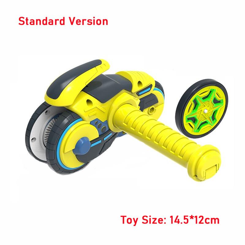 Новейший Магический Гироскоп Бесконечный Циклотрон Ускоряющее Колесо Гироскоп Игрушка с Мотоциклетной Пусковой Установкой Вращающийся Волчок Игрушки для Детей Подарок
Новейший Магический Гироскоп Бесконечный Циклотрон Ускоряющее Колесо Гироскоп Игрушка с Мотоциклетной Пусковой Установкой Вращающийся Волчок Игрушки для Детей Подарок