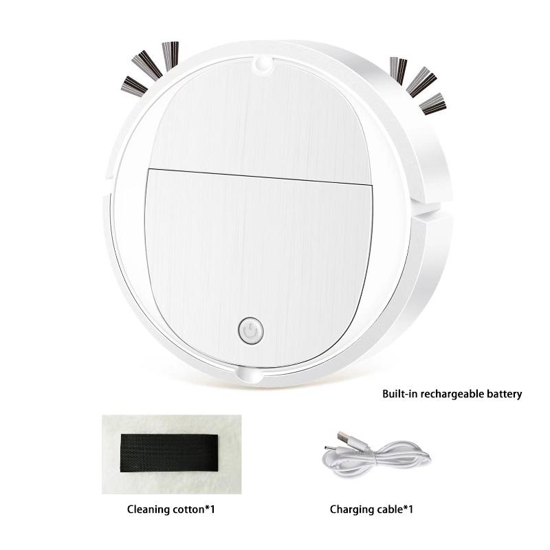 Long battery life Automatic Sweeping Robot Portable Mini Home Vacuum Cleaner USB Rechargeable Wet Dry 3-in-1 Sweeping Machine білий
Long battery life Automatic Sweeping Robot Portable Mini Home Vacuum Cleaner USB Rechargeable Wet Dry 3-in-1 Sweeping Machine білий