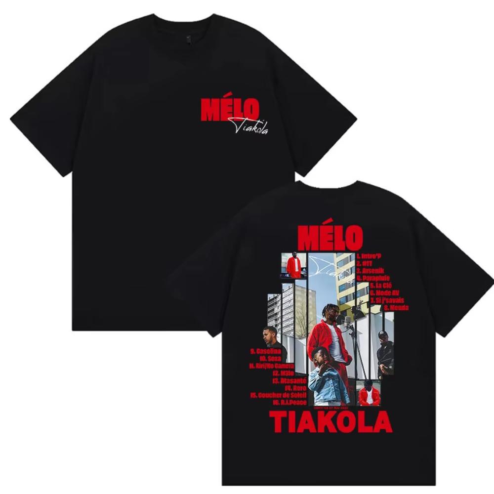 Rapper TIAKOLA MELO Tour 2025 Graphic T Shirt Men s Retro High Quality O-Neck Women T-shirts Hip Hop Clothing Oversized T-shirt M
Rapper TIAKOLA MELO Tour 2025 Graphic T Shirt Men s Retro High Quality O-Neck Women T-shirts Hip Hop Clothing Oversized T-shirt M