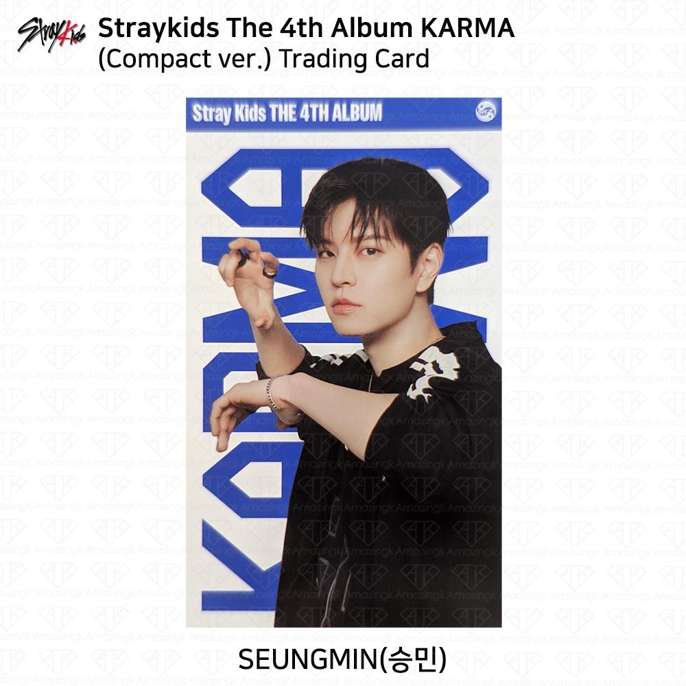 Stray Kids 4-й альбом Karma компактная версия Официальная фотокарточка Seungmin Trading Card
Stray Kids 4-й альбом Karma компактная версия Официальная фотокарточка Seungmin Trading Card