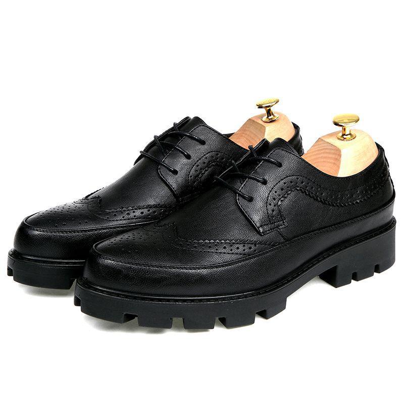 Brock tide shoes autumn men s British casual heightening leather shoes Korean version of the trend of new leather shoes 38
Brock tide shoes autumn men s British casual heightening leather shoes Korean version of the trend of new leather shoes 38