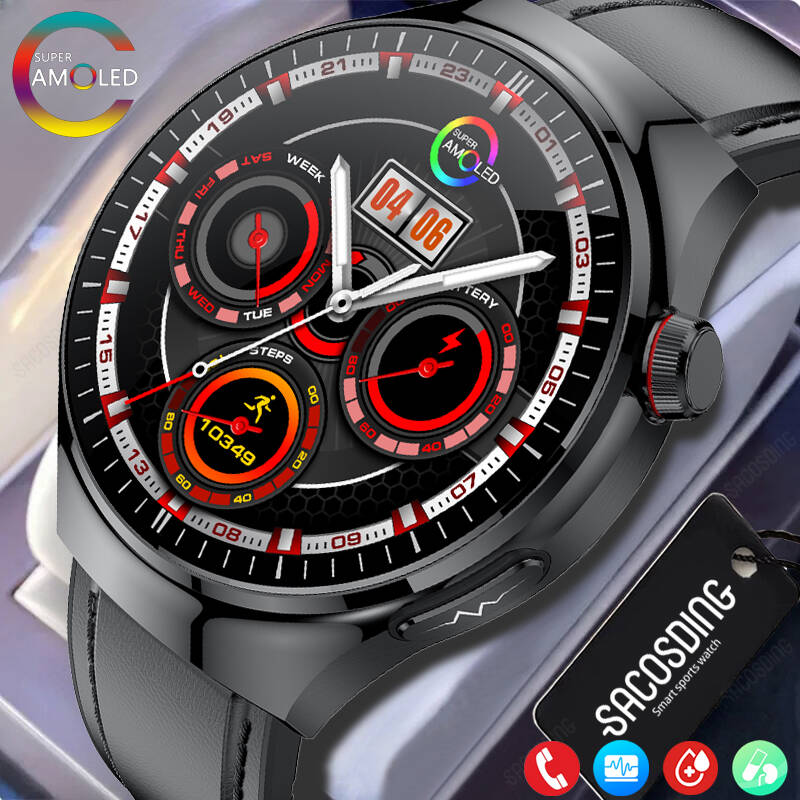 2024 New Smart Watch ECG+PPG 1.43inch Women Men Smart WatchBlood Pressure Heart Rate Monitor Waterproof Sport Smartwatch For GT4PRO
2024 New Smart Watch ECG+PPG 1.43inch Women Men Smart WatchBlood Pressure Heart Rate Monitor Waterproof Sport Smartwatch For GT4PRO