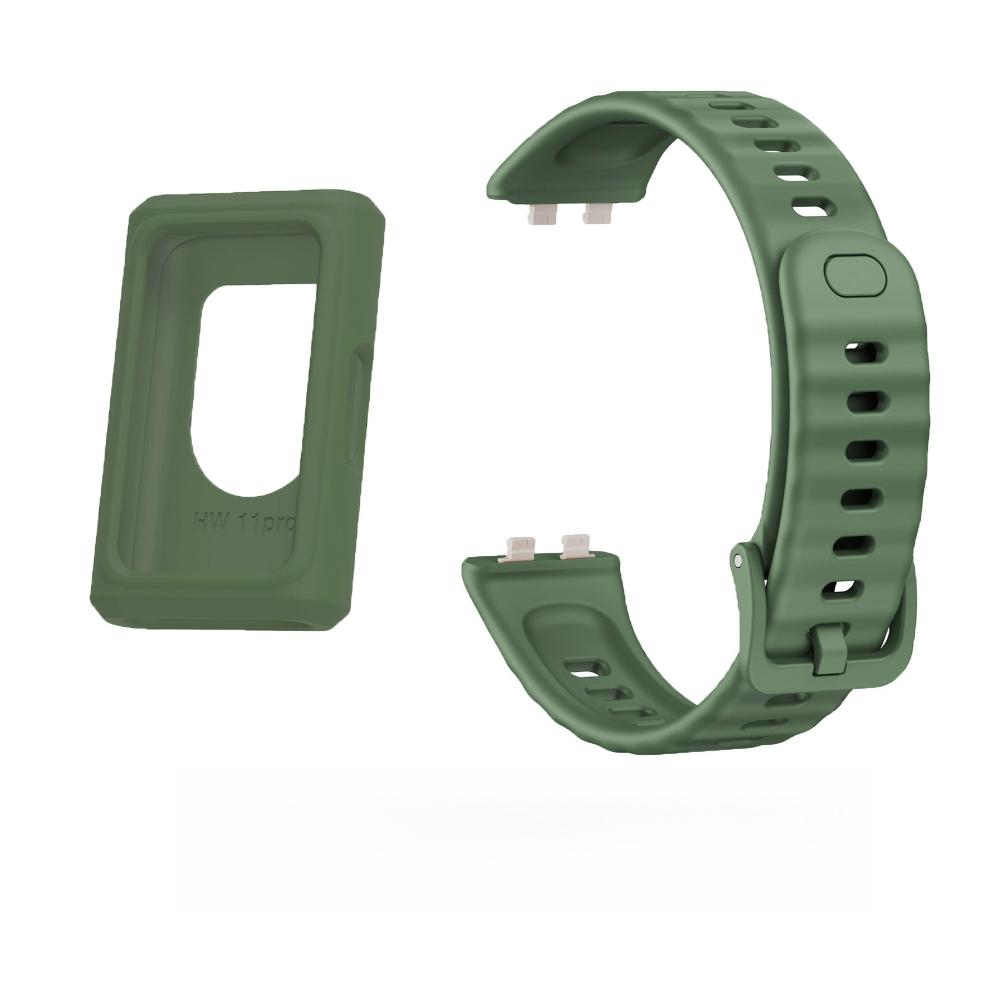 Силиконовый ремешок + Чехол для Huawei Band 11 Pro For huawei band 11pro зелёный
Силиконовый ремешок + Чехол для Huawei Band 11 Pro For huawei band 11pro зелёный
