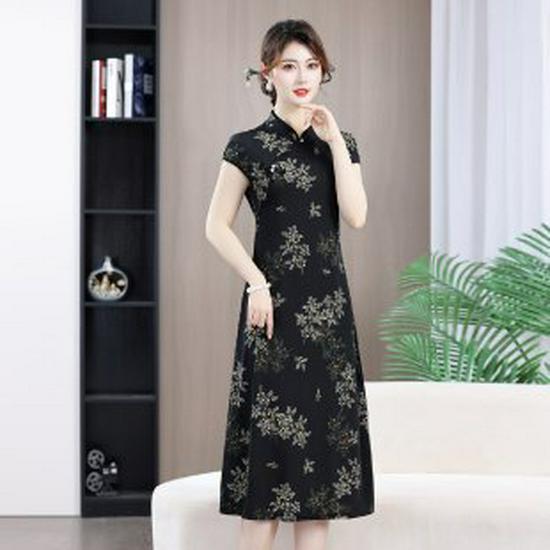 Elegant Black Qipao 2026 Summer Dress for Casual Gatherings 3XL (for 60-65 kg)
Elegant Black Qipao 2026 Summer Dress for Casual Gatherings 3XL (for 60-65 kg)