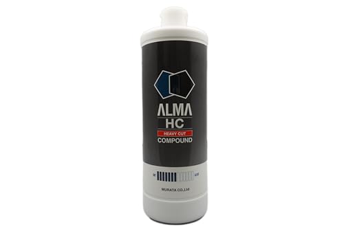 Murata Co., Ltd. Water-soluble compound for car painting ALMA HC 750ml Fine grain, high abrasive power For initial polishing, surface preparati
Murata Co., Ltd. Water-soluble compound for car painting ALMA HC 750ml Fine grain, high abrasive power For initial polishing, surface preparati