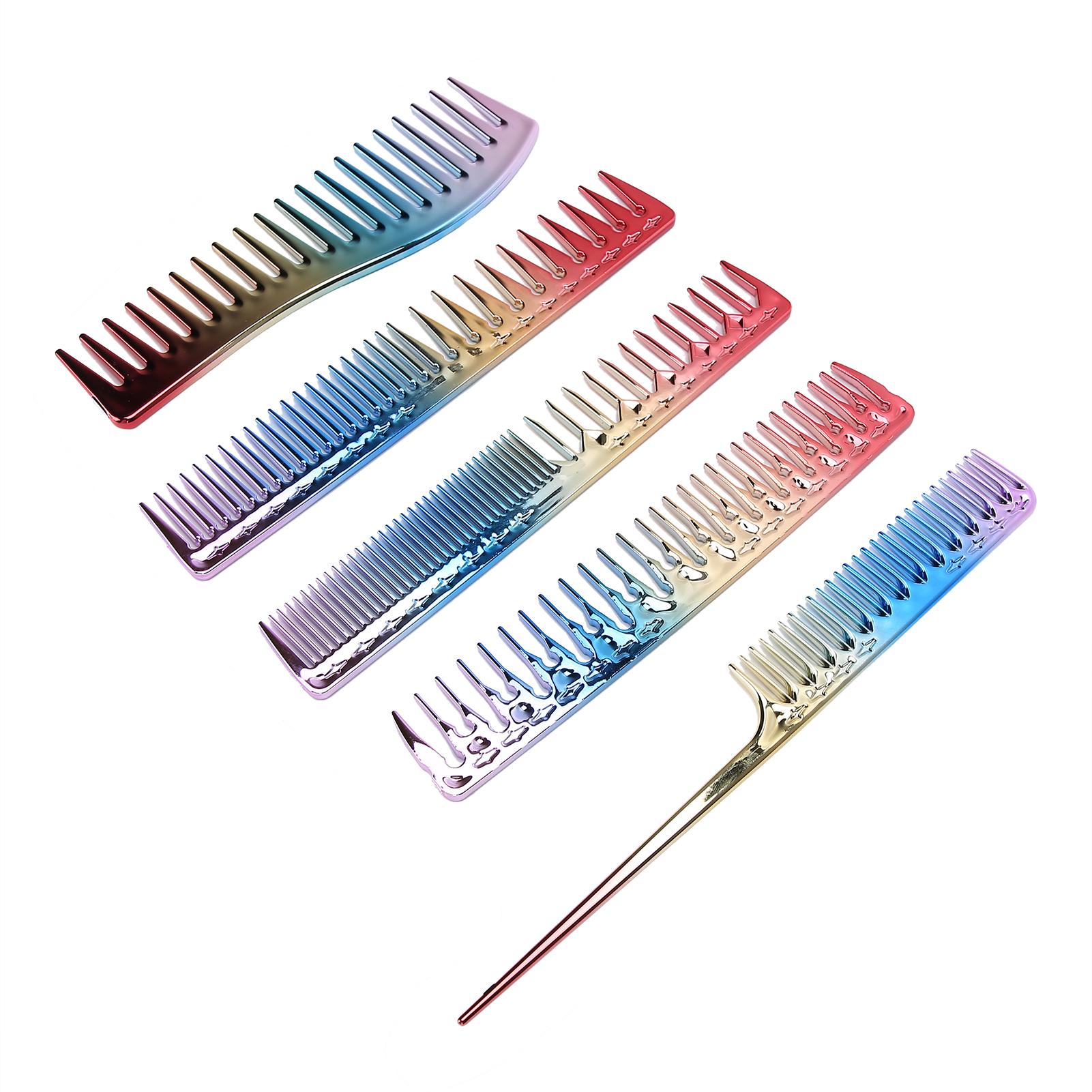 5 шт., космическая алюминиевая красочная расческа с градиентом для стрижки, парикмахерская расческа, инструмент для укладки
5 шт., космическая алюминиевая красочная расческа с градиентом для стрижки, парикмахерская расческа, инструмент для укладки