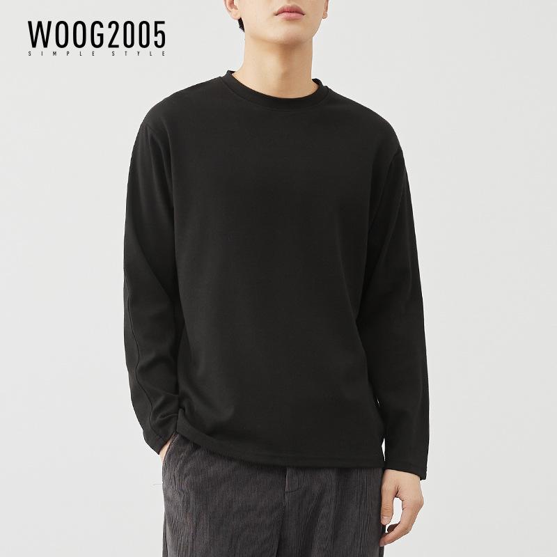 Мужская футболка с длинным рукавом Wuge из перуанского хлопка плотностью 260 г, весна/осень 2024 г., однотонный базовый слой. XXL чёрный
Мужская футболка с длинным рукавом Wuge из перуанского хлопка плотностью 260 г, весна/осень 2024 г., однотонный базовый слой. XXL чёрный