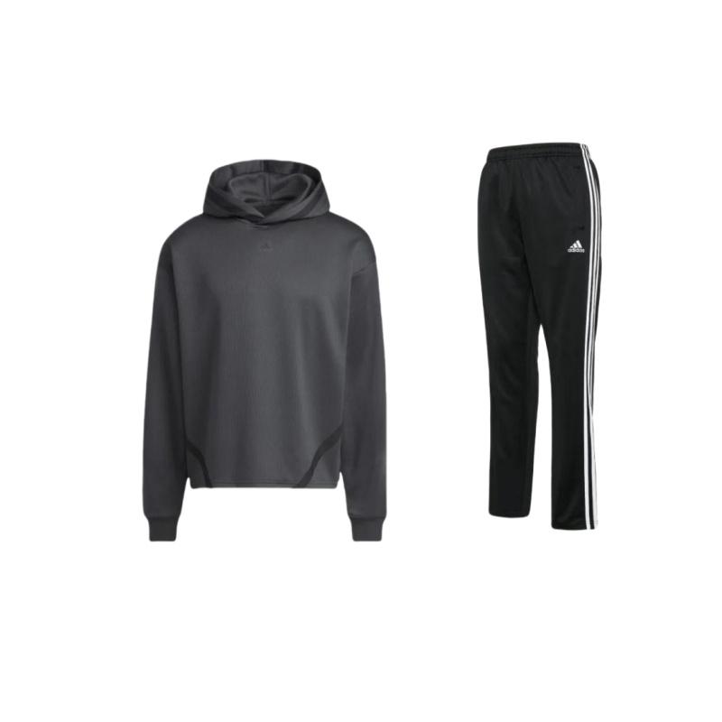 Толстовка с капюшоном Adidas Select с принтом логотипа, длинные рукава, полосатые брюки, повседневный спортивный комплект, комплекты унисекс, черный цвет TR30PR-BW+IC2418 S
Толстовка с капюшоном Adidas Select с принтом логотипа, длинные рукава, полосатые брюки, повседневный спортивный комплект, комплекты унисекс, черный цвет TR30PR-BW+IC2418 S