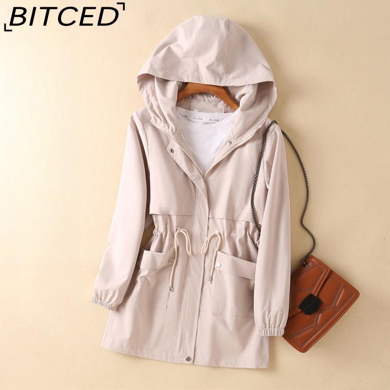 BITCED Autumn Women s Trench Coat Slim-Fit Mid-Length Hooded Plus Size Trench Coat Fashion XXXL слоновая кость
BITCED Autumn Women s Trench Coat Slim-Fit Mid-Length Hooded Plus Size Trench Coat Fashion XXXL слоновая кость