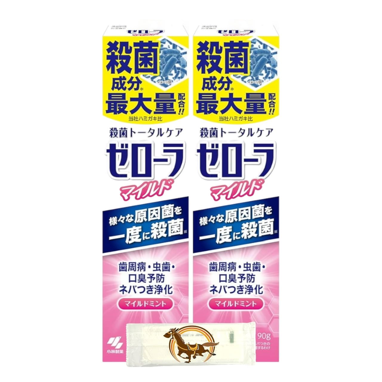 Kobayashi Pharmaceutical Zerola Mild Mint Medicinal Toothpaste Sterilization Total Care Periodontal Disease Prevention Medical Mint Toothpaste 90g Set
Kobayashi Pharmaceutical Zerola Mild Mint Medicinal Toothpaste Sterilization Total Care Periodontal Disease Prevention Medical Mint Toothpaste 90g Set