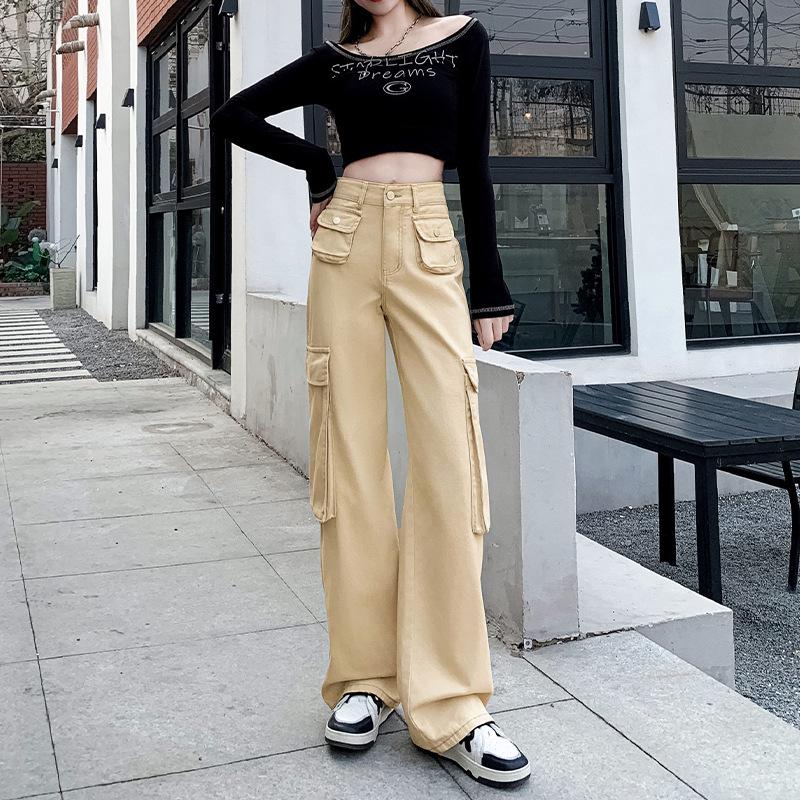 Хаки Джинсы с высокой посадкой и широкими штанинами для миниатюрных женщин - Летний стиль L (110-123 lbs) хаки
Хаки Джинсы с высокой посадкой и широкими штанинами для миниатюрных женщин - Летний стиль L (110-123 lbs) хаки