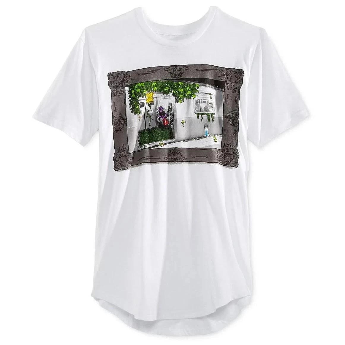American Rag Mens Jungle Subway Art Painting White Shirt New Large 3XL
American Rag Mens Jungle Subway Art Painting White Shirt New Large 3XL