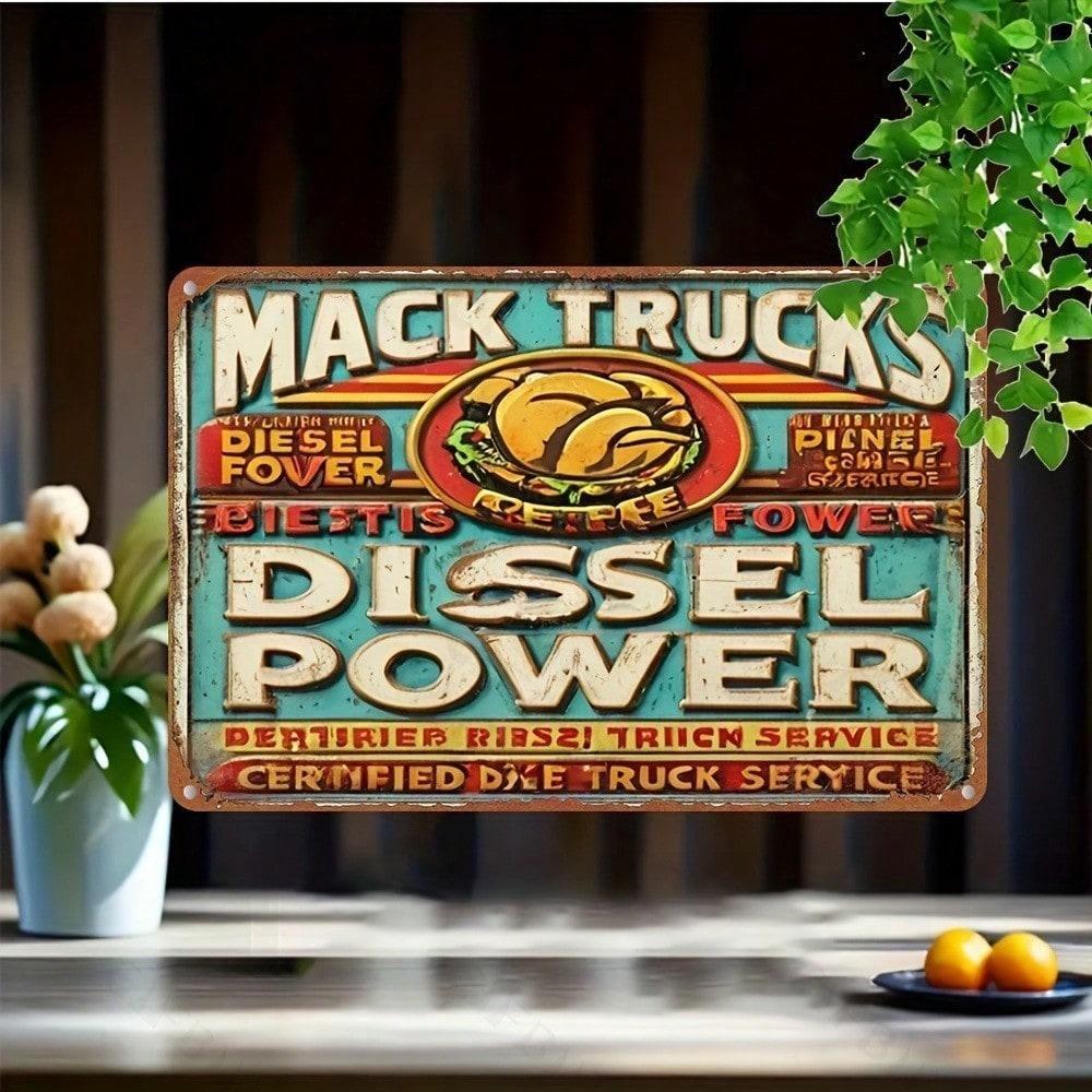 Vintage Mack Truck Power Aluminum Sign Sarcastic Wall Decor Plaque For Bar Garage 20x30 різнокольоровий
Vintage Mack Truck Power Aluminum Sign Sarcastic Wall Decor Plaque For Bar Garage 20x30 різнокольоровий