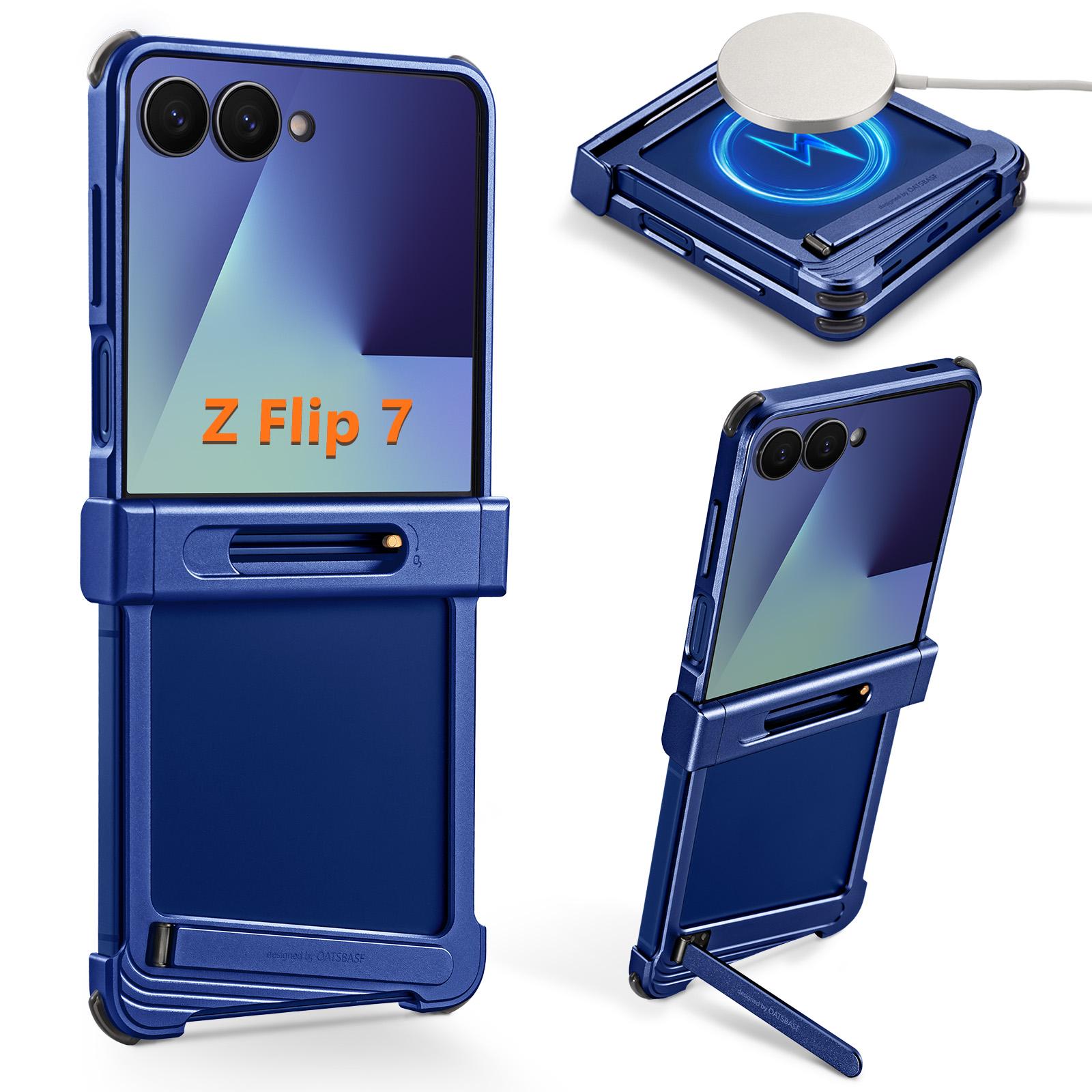 Eary Frame Case for Samsung Galaxy Z Flip 7 for MagSafe Wireless Charging With Hidden Stand 0-90°Adjustable 7 Phone Cover Shell Galaxy Z Flip7 синій
Eary Frame Case for Samsung Galaxy Z Flip 7 for MagSafe Wireless Charging With Hidden Stand 0-90°Adjustable 7 Phone Cover Shell Galaxy Z Flip7 синій