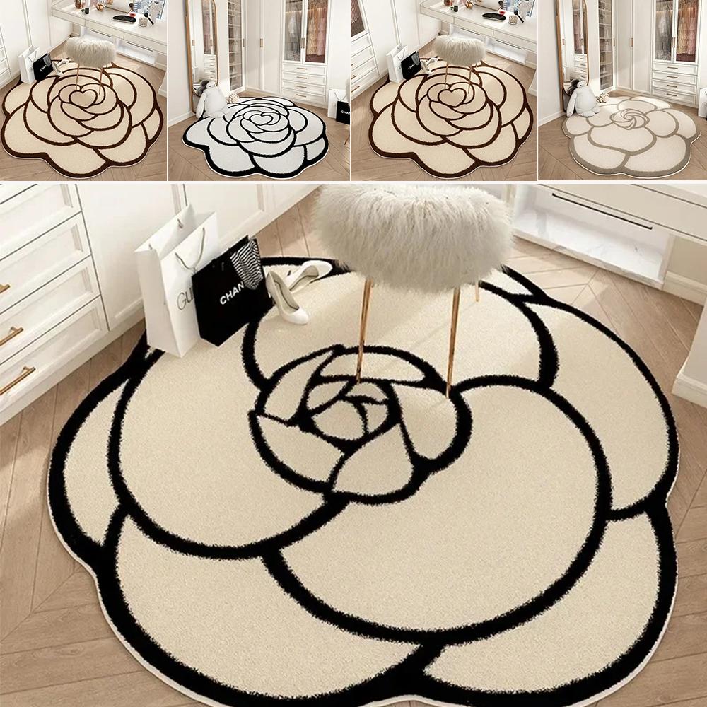 LightLuxury Camellia Crystal Velvet Напольный ковер для ванной комнаты, впитывающий коврик для ног, нескользящий коврик для дома/украшение для гостиной 60x60cm
LightLuxury Camellia Crystal Velvet Напольный ковер для ванной комнаты, впитывающий коврик для ног, нескользящий коврик для дома/украшение для гостиной 60x60cm
