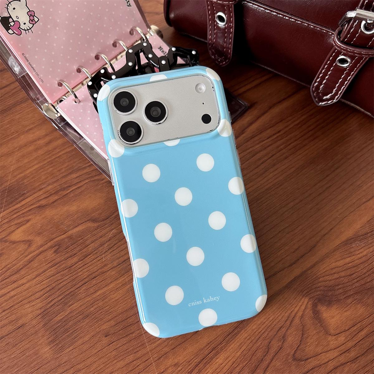 Premium Blue & Black Polka Dot iPhone 15 ProMax Drop-Proof Case 17 Pro Max
Premium Blue & Black Polka Dot iPhone 15 ProMax Drop-Proof Case 17 Pro Max