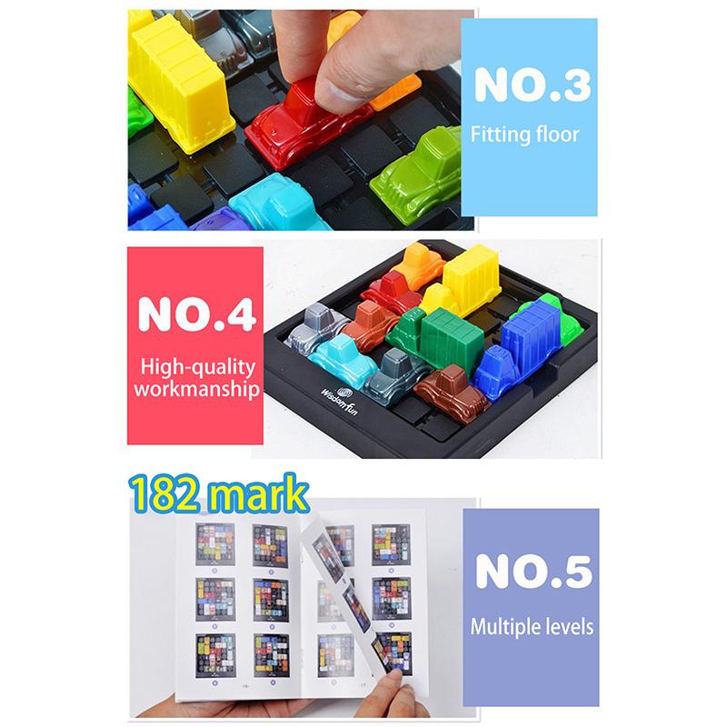 Puzzle Traffic Rush Hour Game Children S Logical Thinking Car Educational Toys Parent-Child Parking Lot Toys Desktop Game 28*3*16cm
Puzzle Traffic Rush Hour Game Children S Logical Thinking Car Educational Toys Parent-Child Parking Lot Toys Desktop Game 28*3*16cm