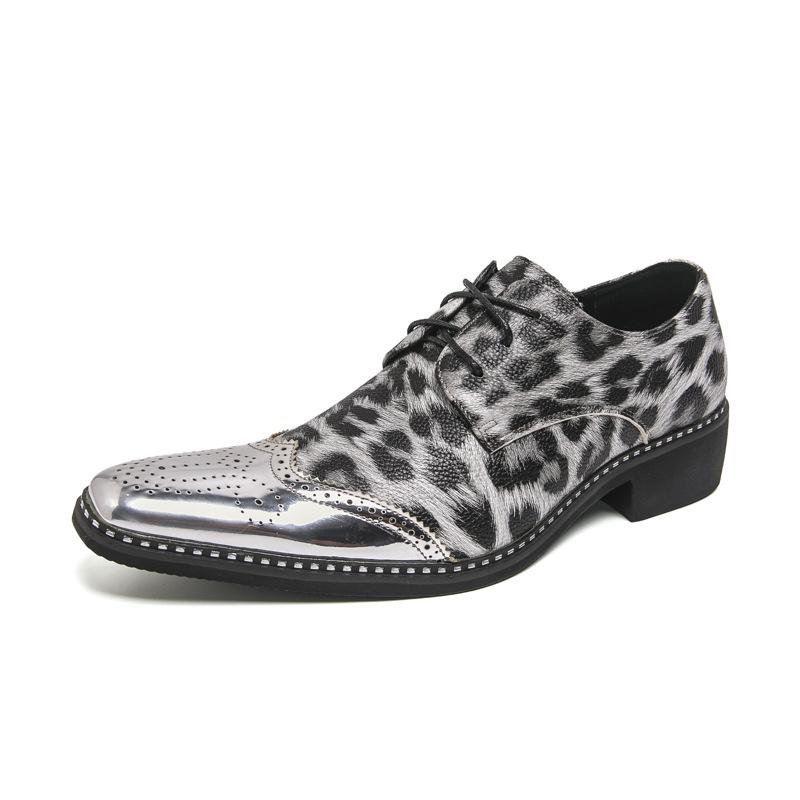 Men s Shoes Large Size Men s Pointed Leather Shoes Men s British Style Glossy Leopard Print Loafers Men s Brock Leather Shoes Men s 46 срібний
Men s Shoes Large Size Men s Pointed Leather Shoes Men s British Style Glossy Leopard Print Loafers Men s Brock Leather Shoes Men s 46 срібний