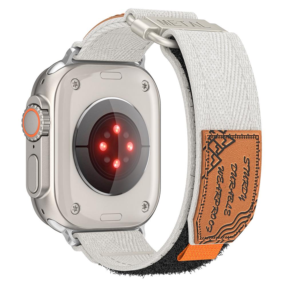 For Apple Watch 10 46mm/Ultra 2/Ultra 49mm/9 8 7 45mm/SE (2023) SE (2022) SE 6 5 4 44mm/3 2 1 42mm Watch Strap Nylon Watch Band Starlight
For Apple Watch 10 46mm/Ultra 2/Ultra 49mm/9 8 7 45mm/SE (2023) SE (2022) SE 6 5 4 44mm/3 2 1 42mm Watch Strap Nylon Watch Band Starlight
