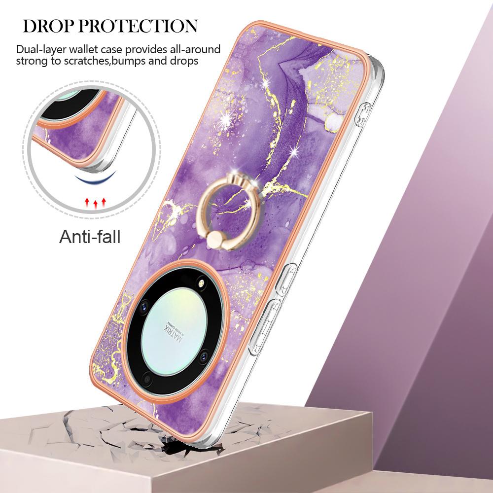 For Honor X9a 5G/Magic5 Lite 5G Case with Ring Kickstand Marble Pattern Electroplating TPU Back Cover Rose Gold 005
For Honor X9a 5G/Magic5 Lite 5G Case with Ring Kickstand Marble Pattern Electroplating TPU Back Cover Rose Gold 005