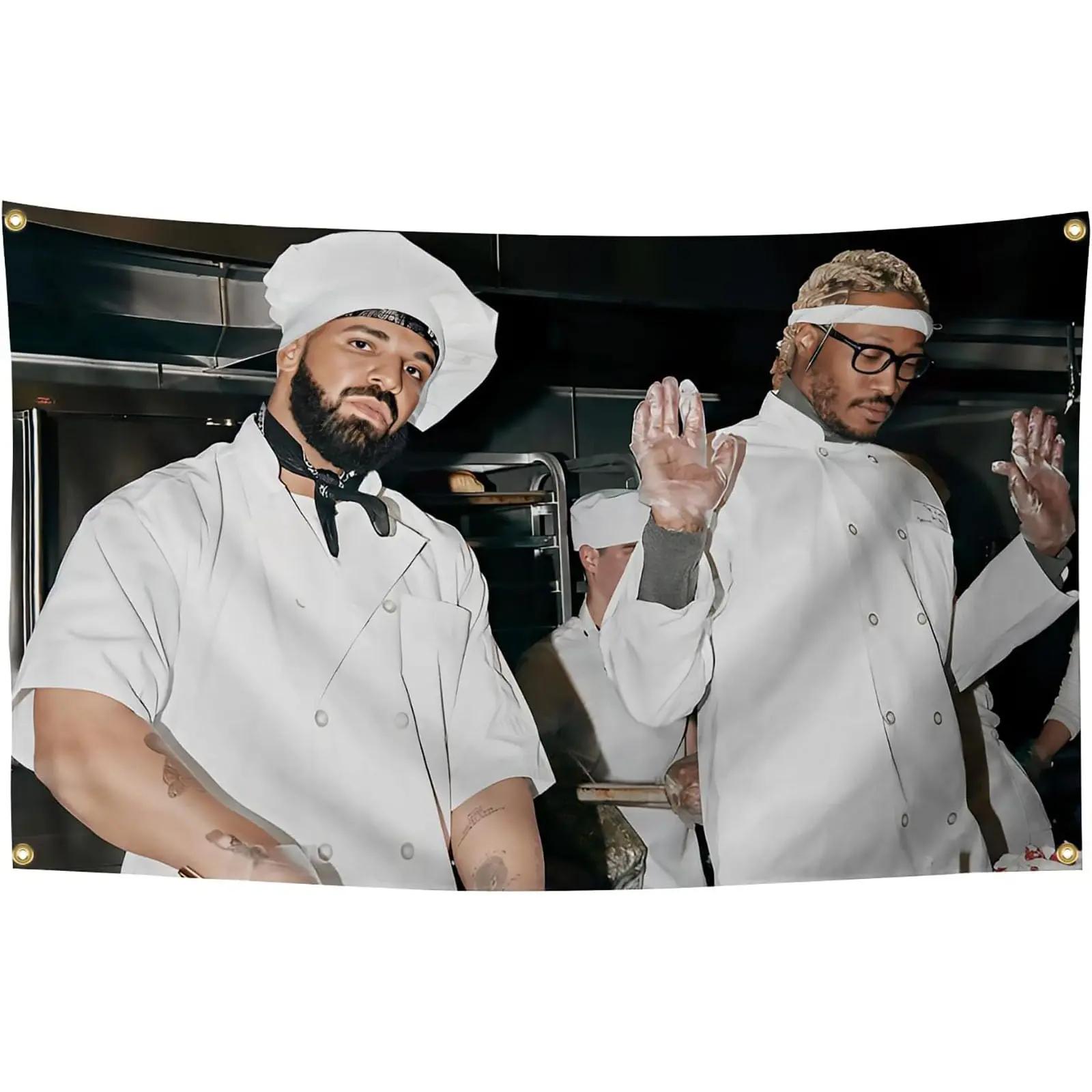 Chef Life Hip Hop Rap Flag 3x5 FT 2D Plane Print Funny Banner with 4 Brass Grommets Wall Decor for College Dorm Bedroom Party 74x94cm(29x37in)
Chef Life Hip Hop Rap Flag 3x5 FT 2D Plane Print Funny Banner with 4 Brass Grommets Wall Decor for College Dorm Bedroom Party 74x94cm(29x37in)