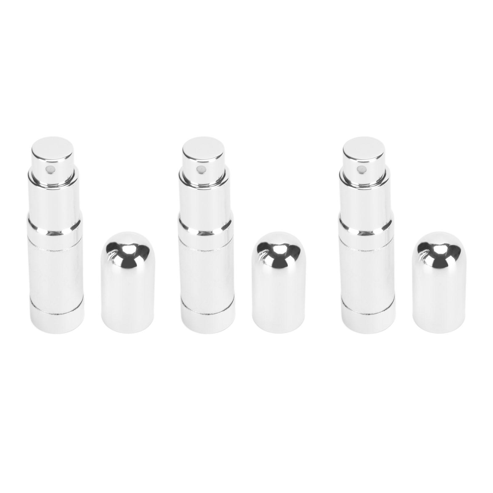 3Pcs Refillable Perfume Atomizer Bottle Portable Mini Travel Size Spray Bottles Accessories 6ml
3Pcs Refillable Perfume Atomizer Bottle Portable Mini Travel Size Spray Bottles Accessories 6ml