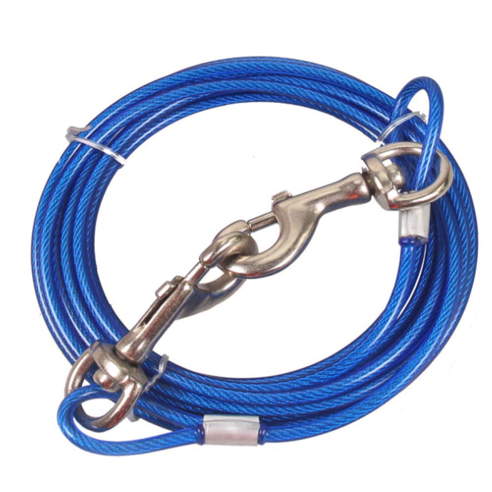 Chocople Long Lead Tethering Runner Cable for Blue Dogs, 5mm, (10m) синій
Chocople Long Lead Tethering Runner Cable for Blue Dogs, 5mm, (10m) синій