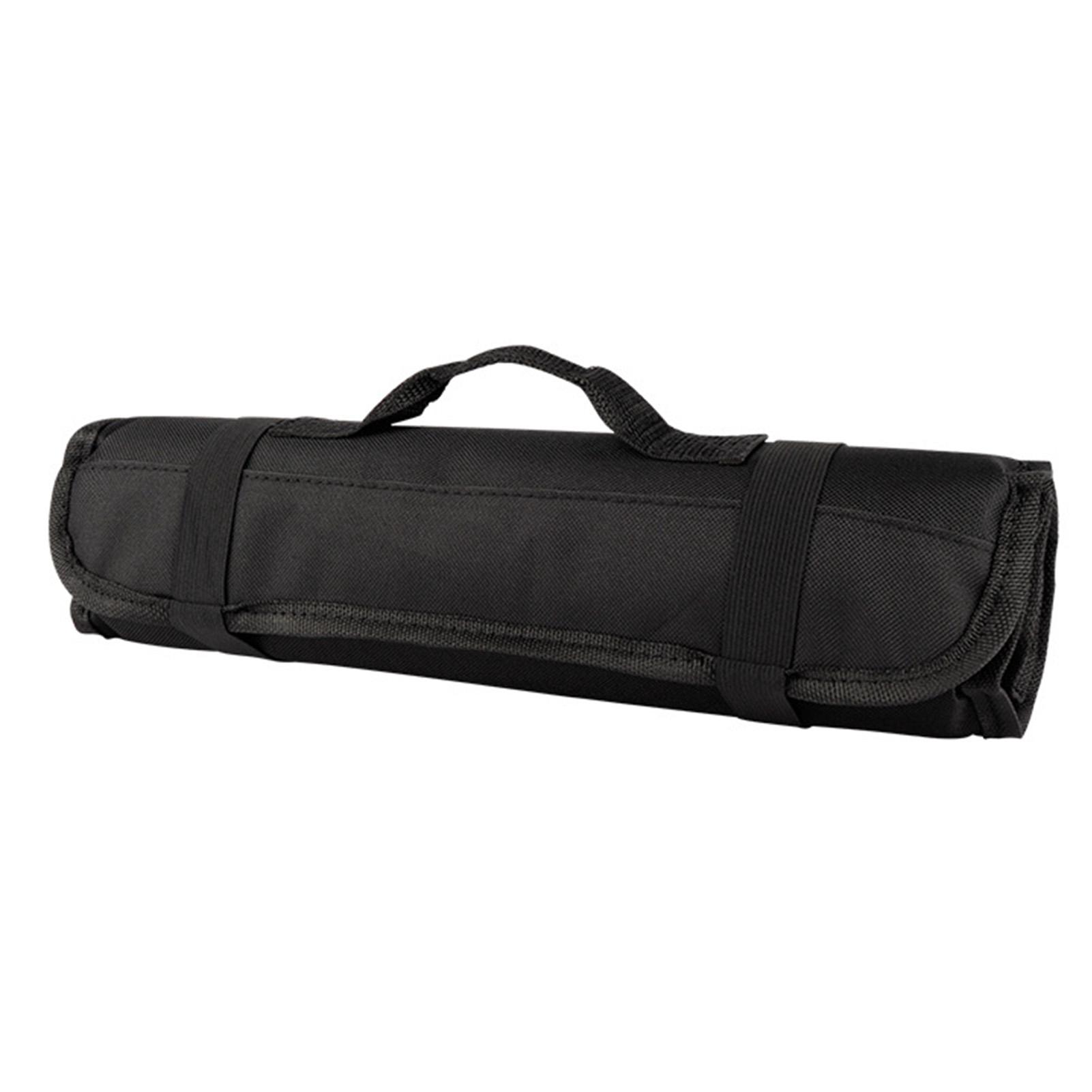 Chef Tool Roll Bag Oxford Cloth Portable Fork Tool Case Holder Pouch with Handle for Culinary Traveling Black чорний
Chef Tool Roll Bag Oxford Cloth Portable Fork Tool Case Holder Pouch with Handle for Culinary Traveling Black чорний
