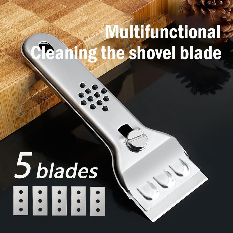 Stainless Steel Cleaning Scraper Blade Glass Kitchen Ceramic Tile Decontamination Scraper Wall Floor Paint Scraper Tool Knife
Stainless Steel Cleaning Scraper Blade Glass Kitchen Ceramic Tile Decontamination Scraper Wall Floor Paint Scraper Tool Knife