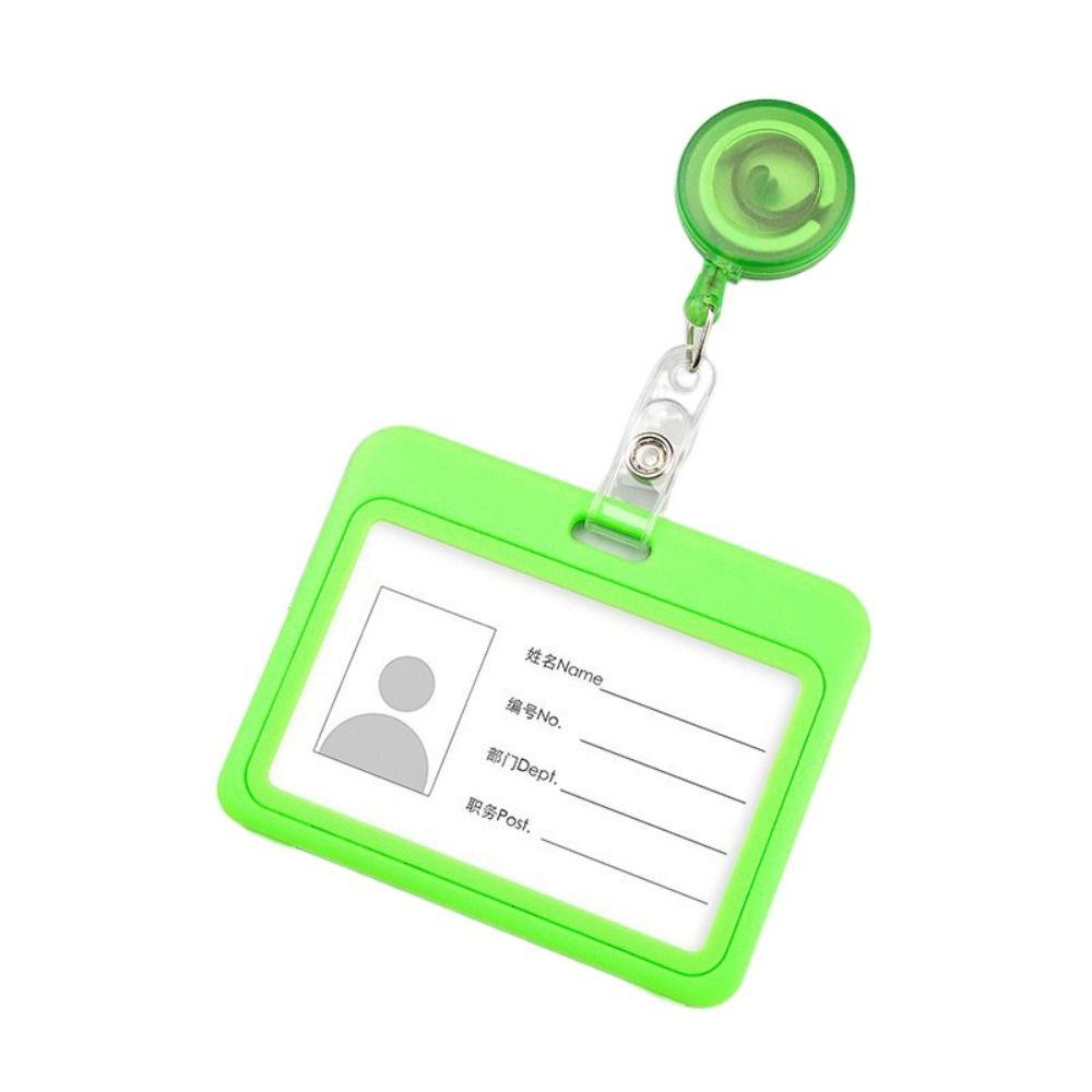 Plastic Retractable Card cover Multicolor Solid Card Cover Sleeve with Clip Bus Pass Card ID Card Holder Bus Card Cover Case
Plastic Retractable Card cover Multicolor Solid Card Cover Sleeve with Clip Bus Pass Card ID Card Holder Bus Card Cover Case
