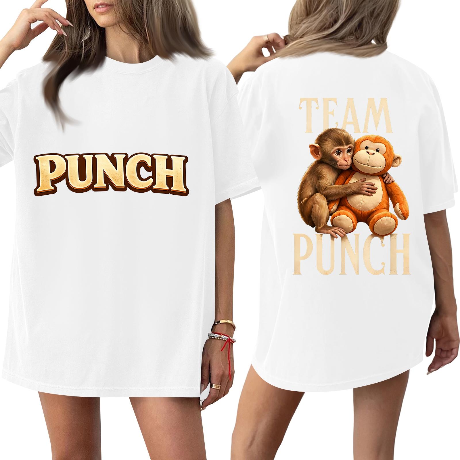 Women s Casual Fashion Round Neck Monkey Print Short Sleeve T-Shirt Top XL білий
Women s Casual Fashion Round Neck Monkey Print Short Sleeve T-Shirt Top XL білий