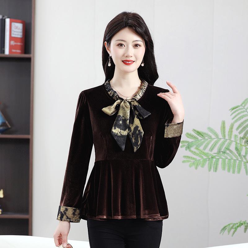 Spring 2026 Lace-up V-neck Velvet Long Sleeve Women s Top 5XL (145-155 jin) кофейный
Spring 2026 Lace-up V-neck Velvet Long Sleeve Women s Top 5XL (145-155 jin) кофейный
