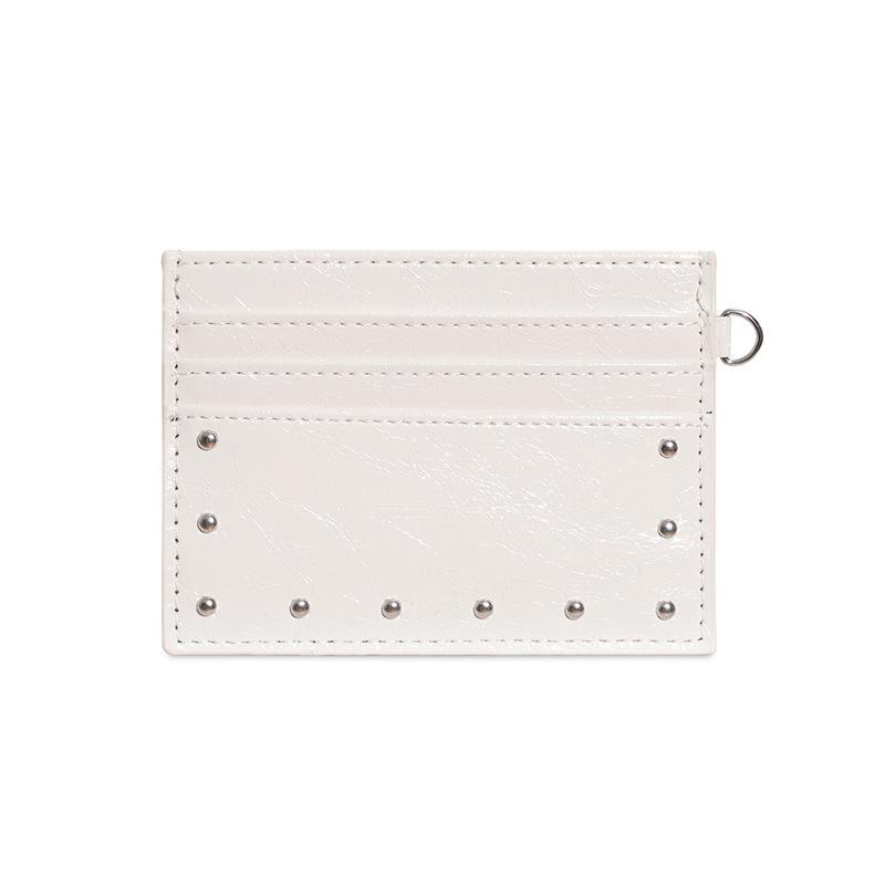 Compact Ultra Thin Cracked Leather Card Wallet Fashion Mini Multiple Slots Rivet Card Holder Solid Color PU Coin Purse Student белый
Compact Ultra Thin Cracked Leather Card Wallet Fashion Mini Multiple Slots Rivet Card Holder Solid Color PU Coin Purse Student белый