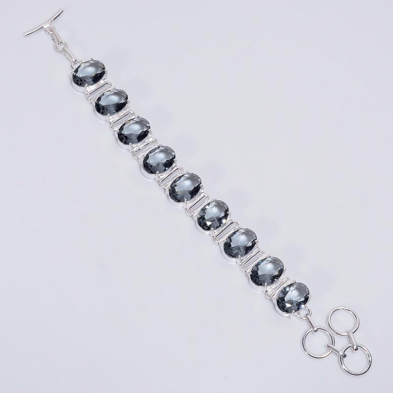 Чудовий Високоякісний Якісний 100% Натуральний Димчастий Кварц Овальної Форми Етнічний Стиль Прикраси Ручної Роботи Браслет зі Стерлінгового Срібла 925 проби 6-8 WSJ-5181 6-8
Чудовий Високоякісний Якісний 100% Натуральний Димчастий Кварц Овальної Форми Етнічний Стиль Прикраси Ручної Роботи Браслет зі Стерлінгового Срібла 925 проби 6-8 WSJ-5181 6-8