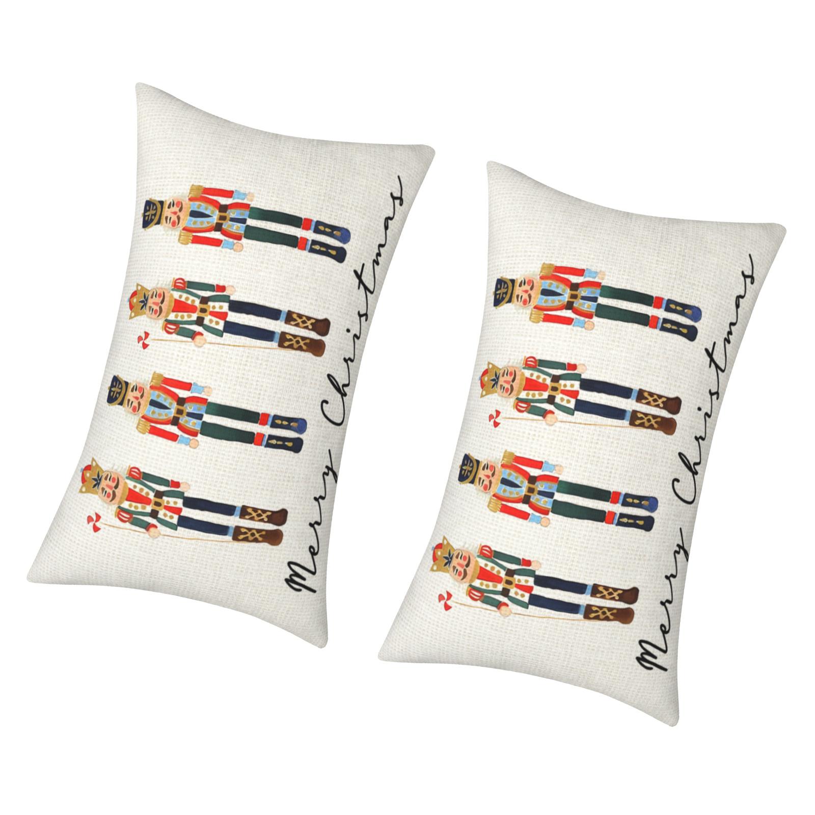 Pack of 2 Pillow Covers, Christmas Themed Soft Polyester Cushions Shell Pillowcase Comfortable Pillow Cover
Pack of 2 Pillow Covers, Christmas Themed Soft Polyester Cushions Shell Pillowcase Comfortable Pillow Cover